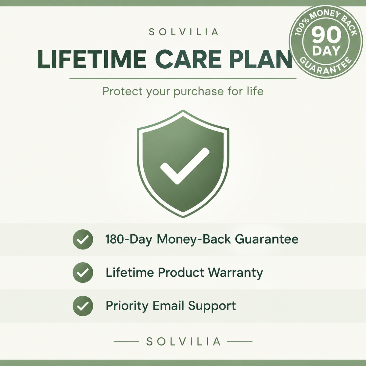 Protect My Order (365-Day Guarantee + Lifetime Warranty)