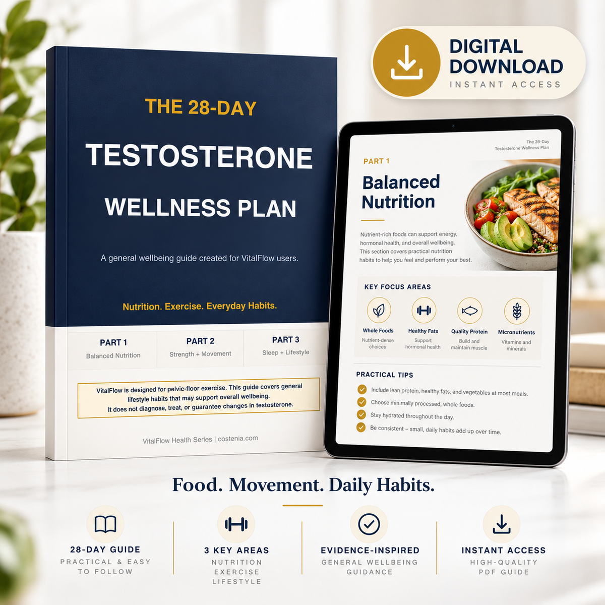 VitalFlow 28Day Testosterone Rebuild