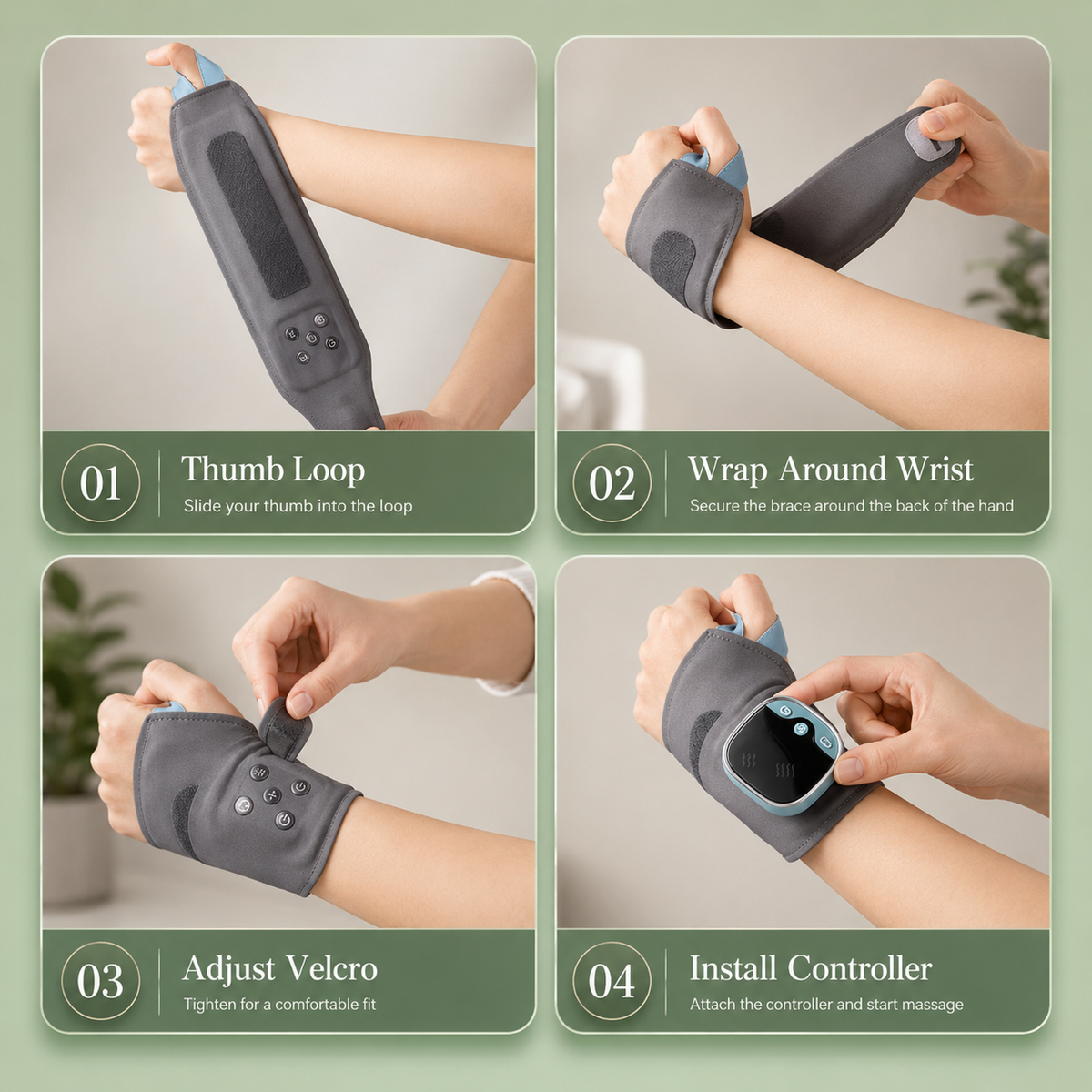 ReliefPro 3-in-1 Wrist Support